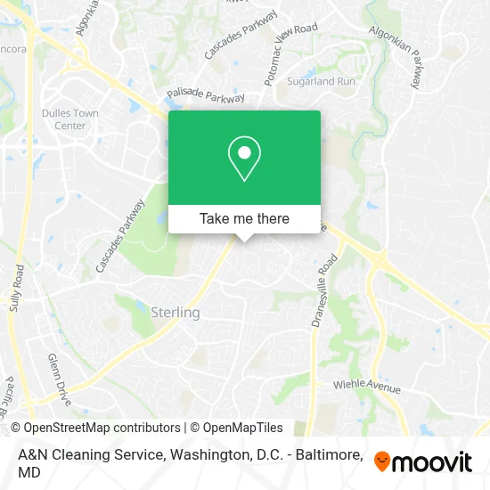 A&N Cleaning Service map