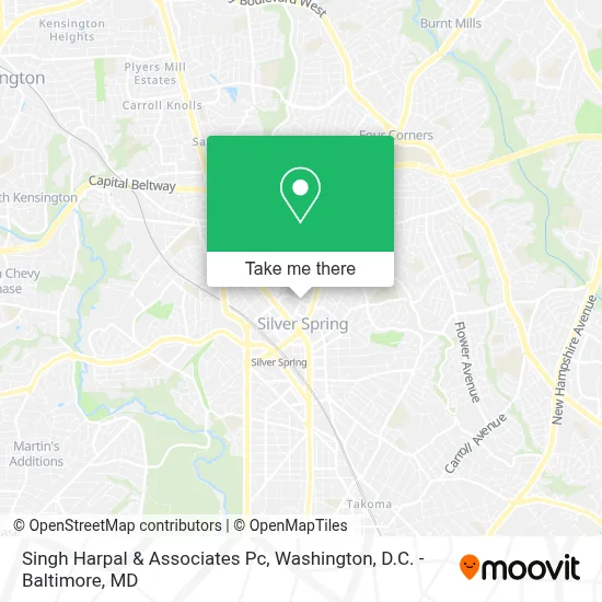 Singh Harpal & Associates Pc map
