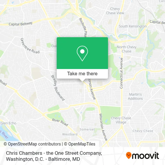 Chris Chambers - the One Street Company map