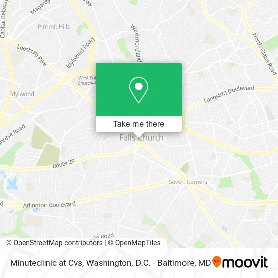 Minuteclinic at Cvs map