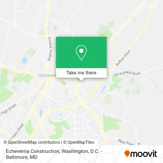 Echeverria Construction map
