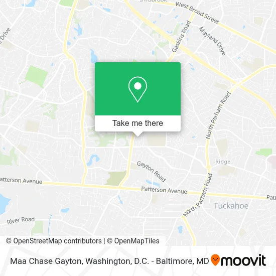 Maa Chase Gayton map