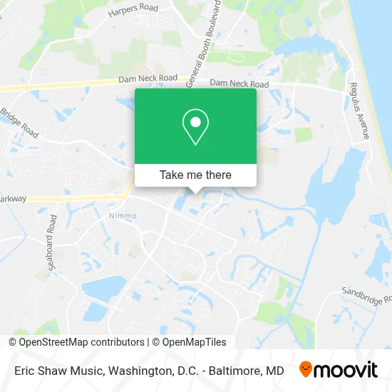 Eric Shaw Music map