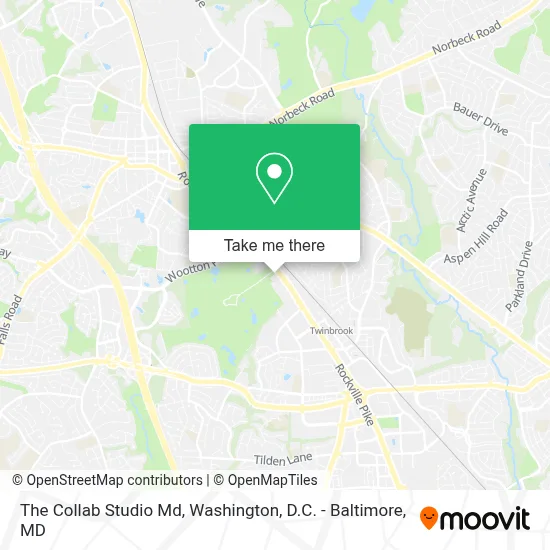 The Collab Studio Md map