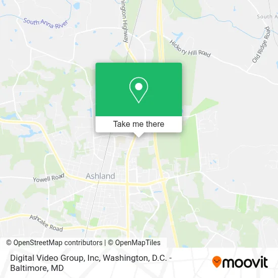 Digital Video Group, Inc map