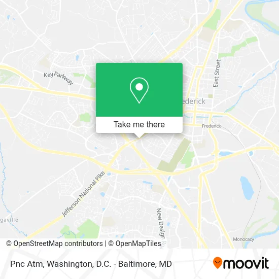 Pnc Atm map
