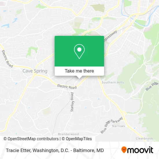 Tracie Etter map