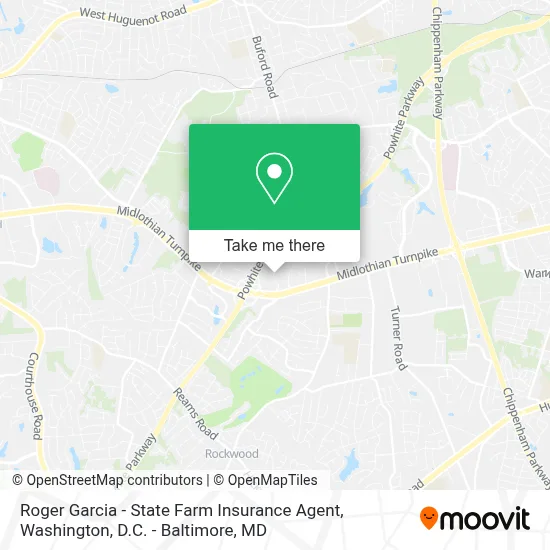 Roger Garcia - State Farm Insurance Agent map