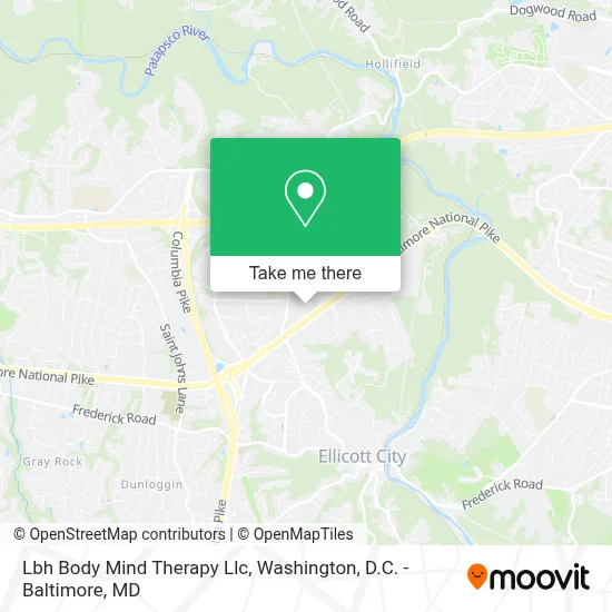 Lbh Body Mind Therapy Llc map