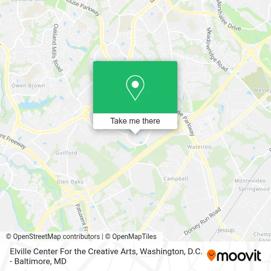 Elville Center For the Creative Arts map
