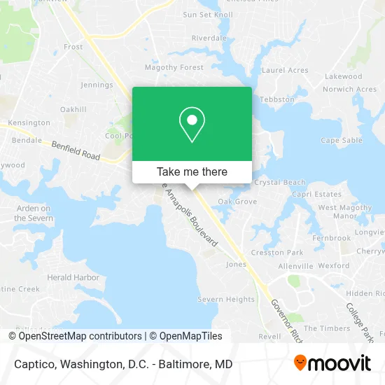 Captico map