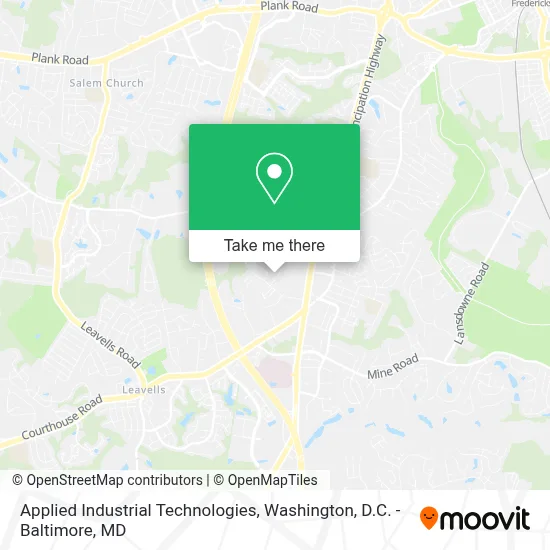 Applied Industrial Technologies map