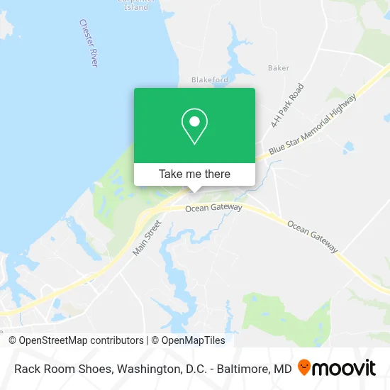 Rack Room Shoes map