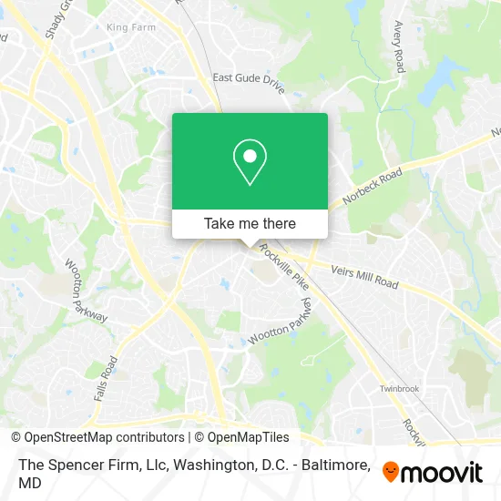 The Spencer Firm, Llc map