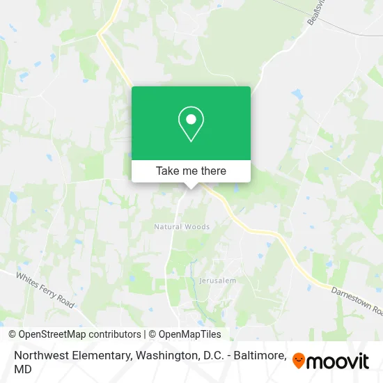 Northwest Elementary map