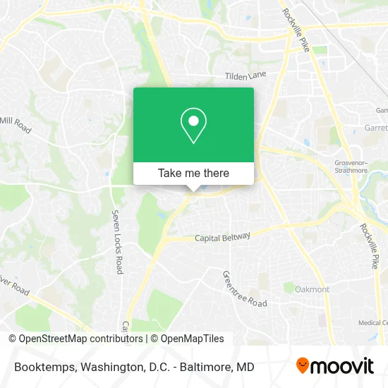Booktemps map