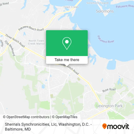 Sherna's Synchronicities, Llc map