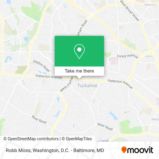 Robb Moss map