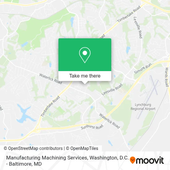 Manufacturing Machining Services map