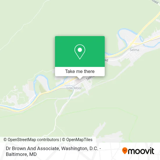 Dr Brown And Associate map