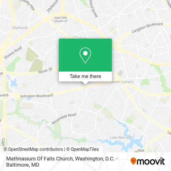 Mathnasium Of Falls Church map