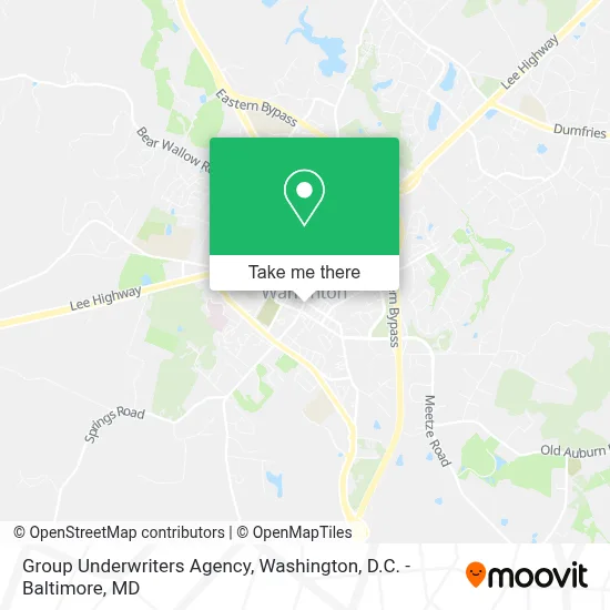 Group Underwriters Agency map