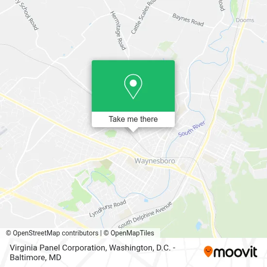 Virginia Panel Corporation map