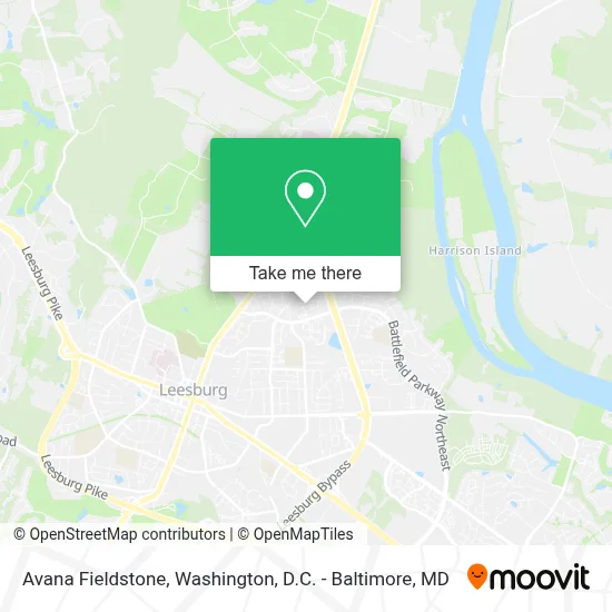 Avana Fieldstone map