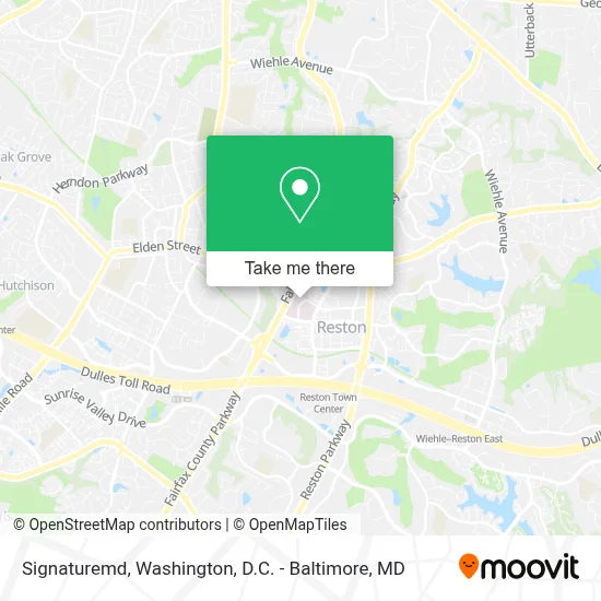 Signaturemd map