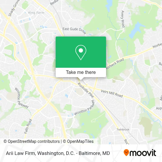 Arii Law Firm map