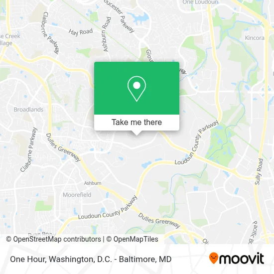 One Hour map