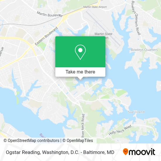 Ogstar Reading map