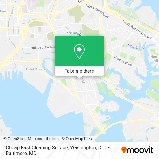 Cheap Fast Cleaning Service map
