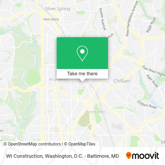 Wt Construction map