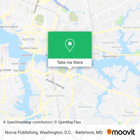 Norva Publishing map