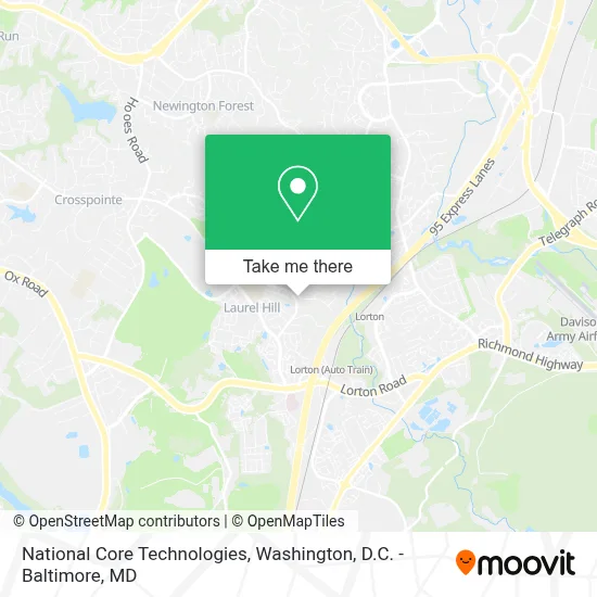 National Core Technologies map