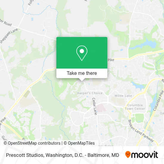 Prescott Studios map