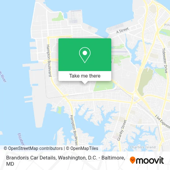 Brandon's Car Details map