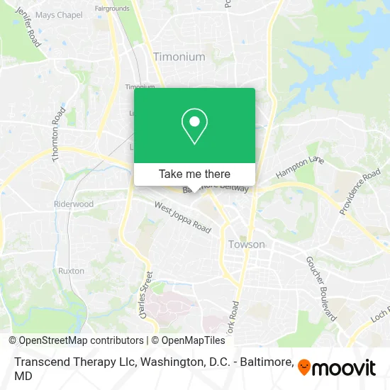 Transcend Therapy Llc map