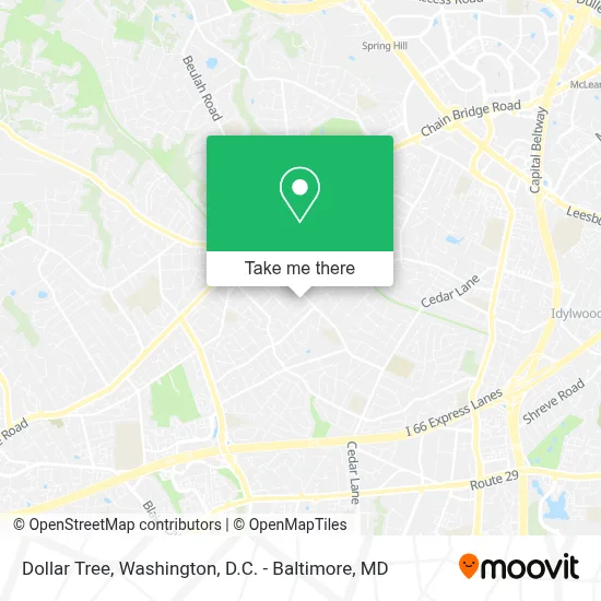 Dollar Tree map
