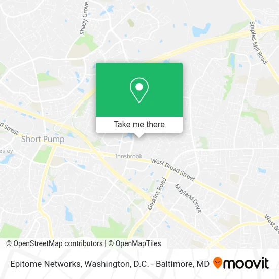 Epitome Networks map