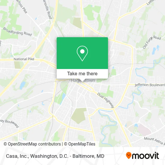 Casa, Inc. map