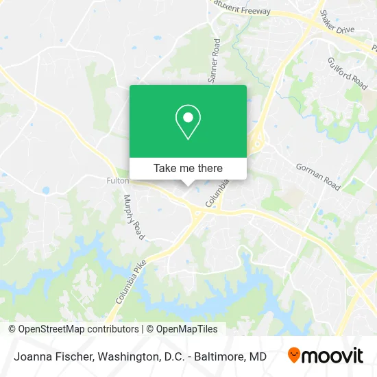 Joanna Fischer map