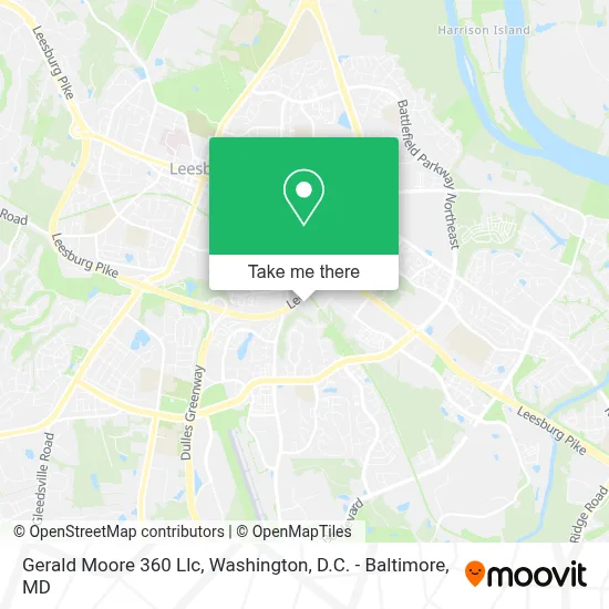 Gerald Moore 360 Llc map