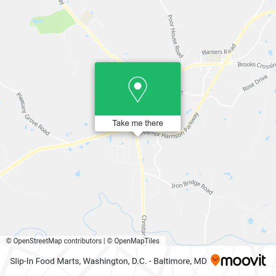 Slip-In Food Marts map