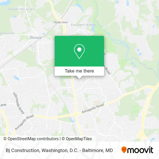 Bj Construction map