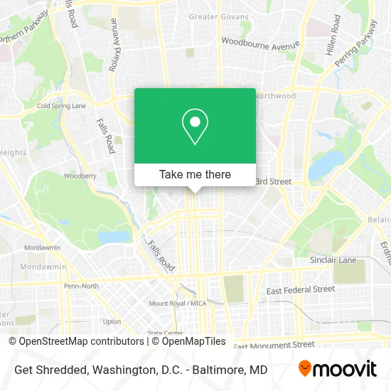 Get Shredded map