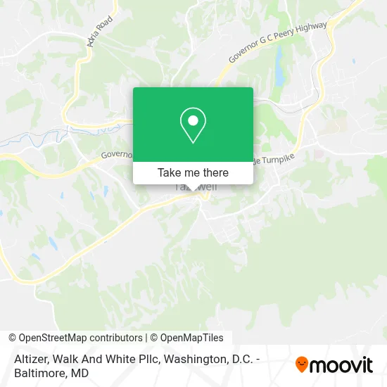 Altizer, Walk And White Pllc map