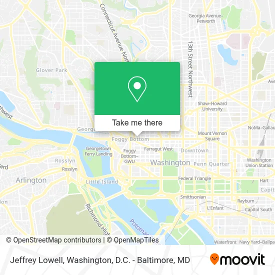 Jeffrey Lowell map