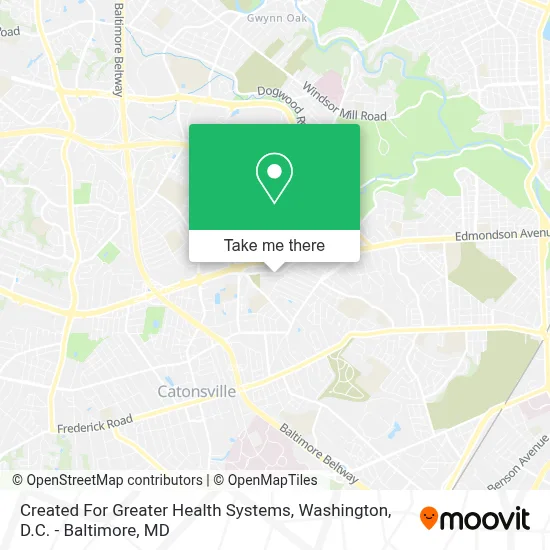 Created For Greater Health Systems map
